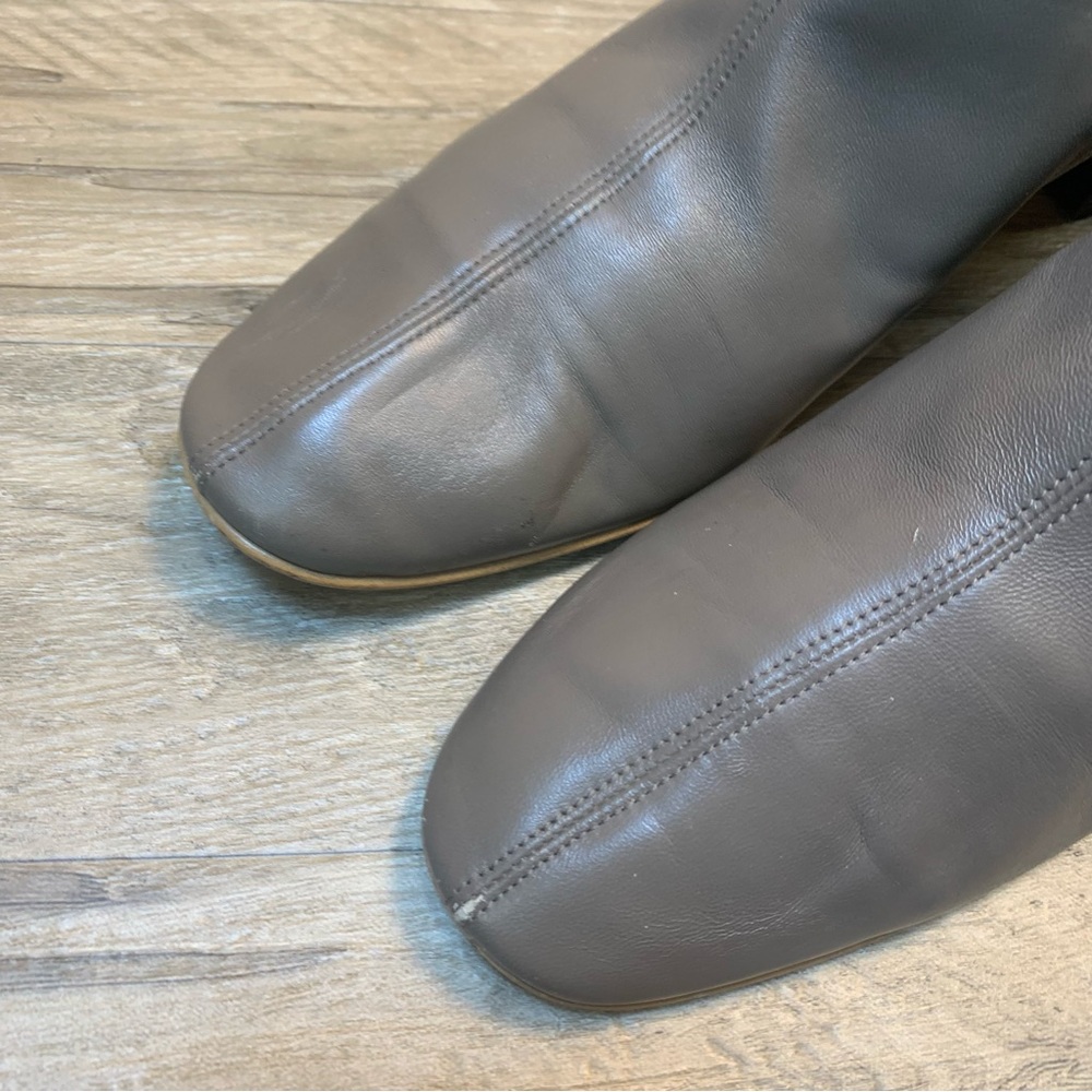 Everlane The Day Boots Leather Block Heel - Picture 13 of 14